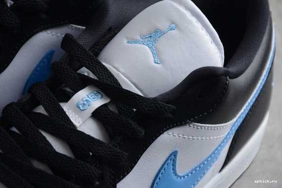 Cheap EP Black White 1 Low Blue DC0774-041  University Jordan DC0774-041 (W) 1227